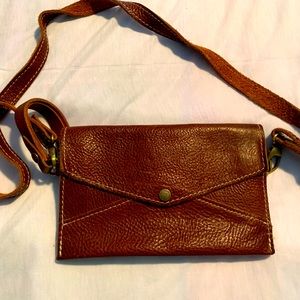 Portland Leather Goods envelope clutch/crossbody